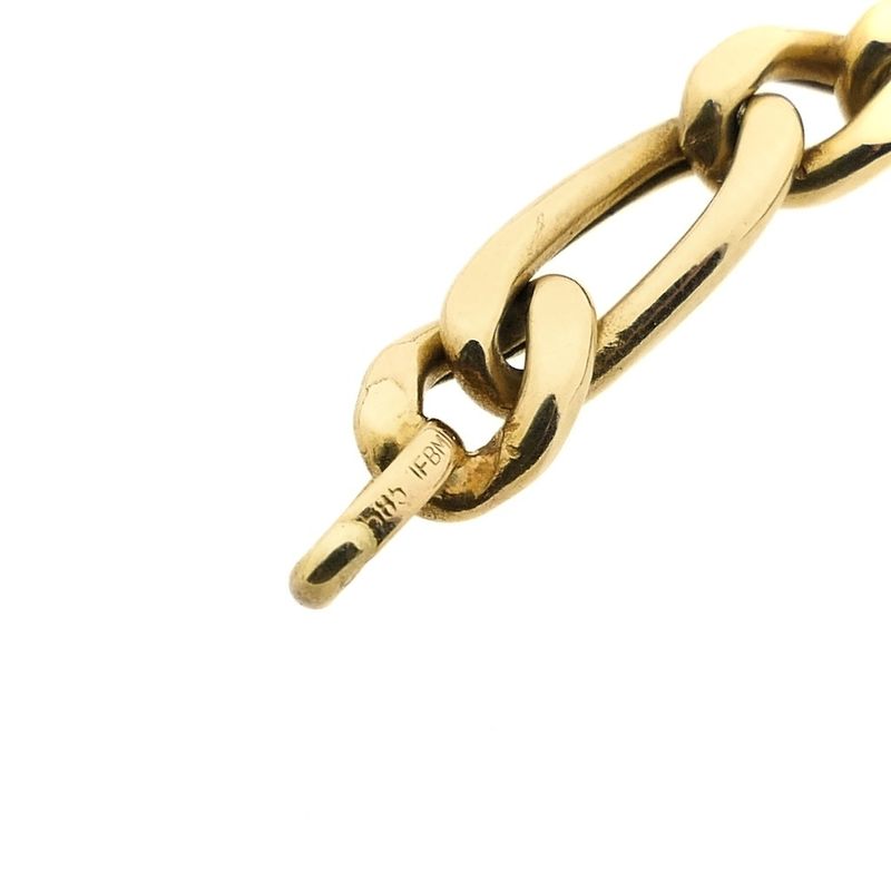Image 6 of Golden Figaro link chain