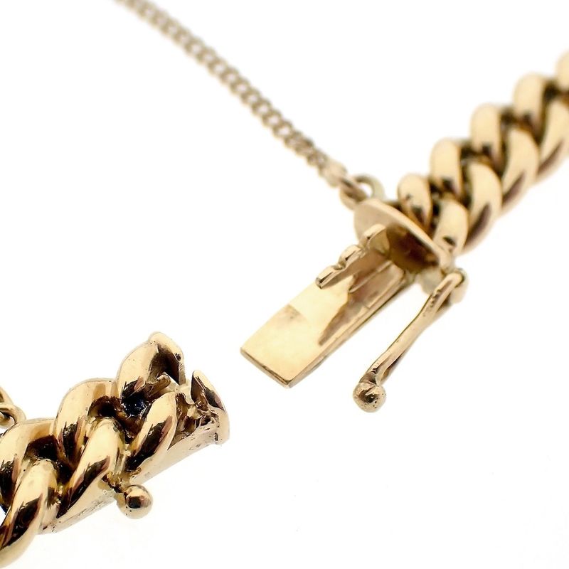 Image 9 of Gold gourmet link bracelet | 18 cm | €1524.95 (1450 promotion)