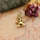 Image 2 of Gold teddy bear pendant
