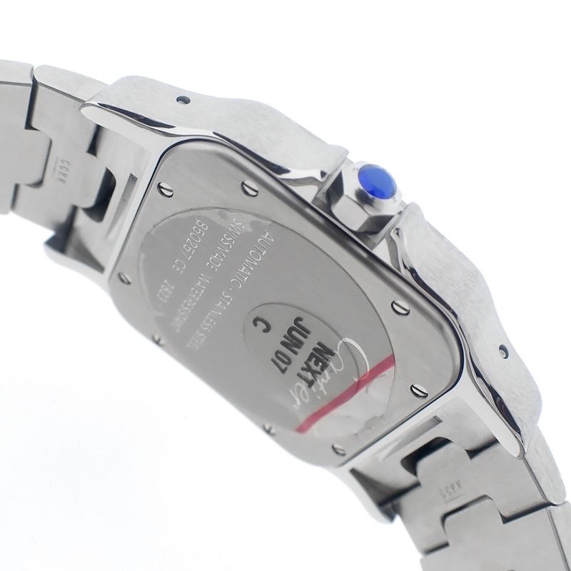 Image 10 of Cartier Santos Galbee XL; Automatic watch
