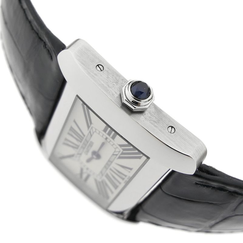 Image 8 of Cartier Tank Divan 2600; Dames horloge in full-set