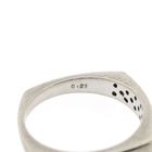 Image 7 of White Gold Ring with Diamond; 0.23 ct; 18 Karat; Size 17.75