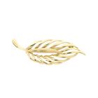 Image 1 of Gold feather brooch | Vintage