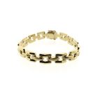 Image 3 of Gold Bismarck link bracelet