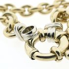 Image 5 of Gold anchor link necklace