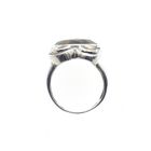 Image 5 of Silver ring with tiger's eye and citrine