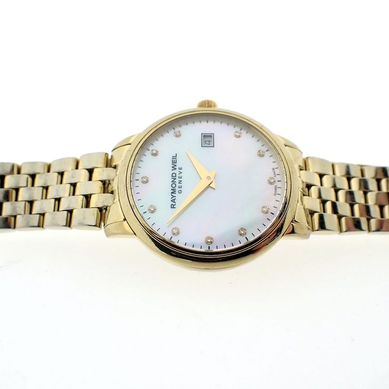 Image 4 of Raymond Weil Toccata; Women's watch with mother-of-pearl dial and diamonds