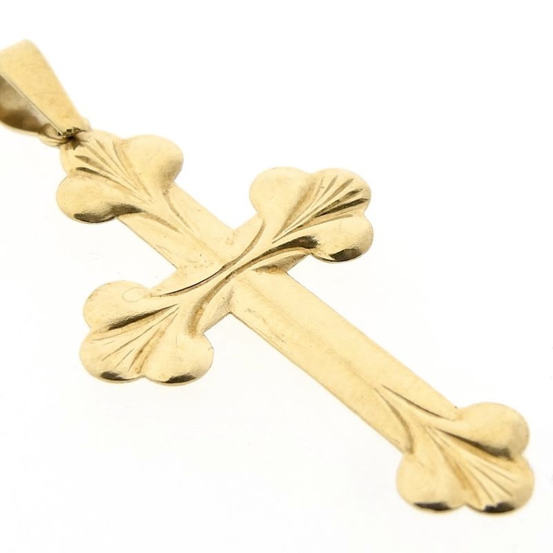 Image 5 of Gold pendant of a cross