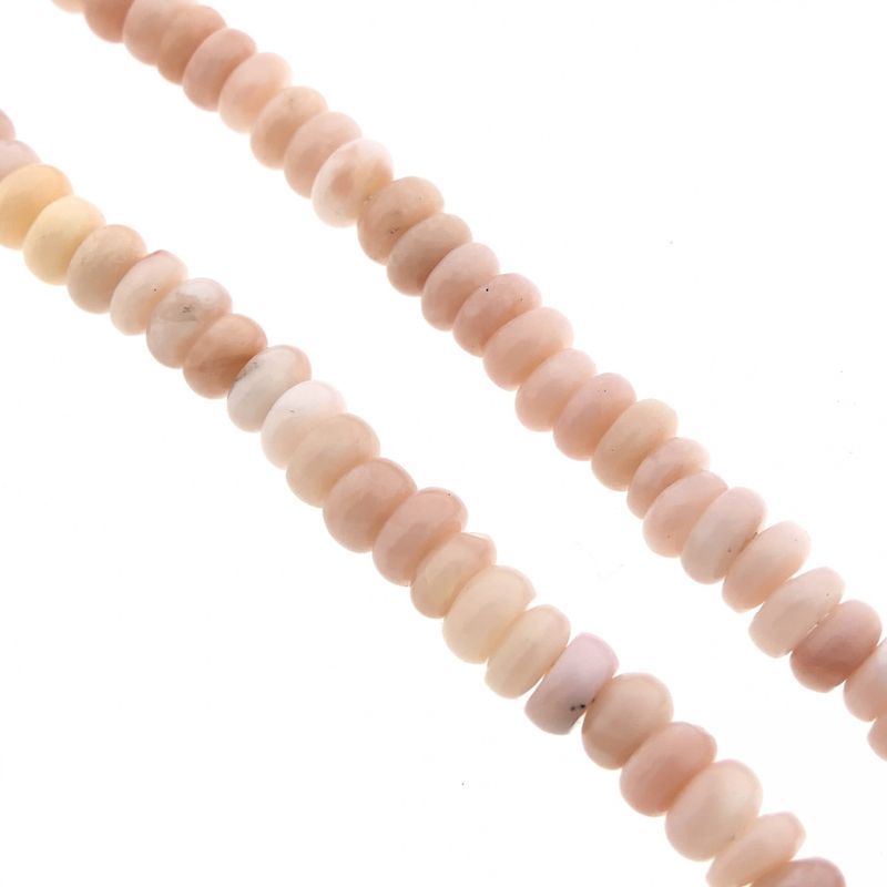 Image 5 of Rose quartz bead necklace