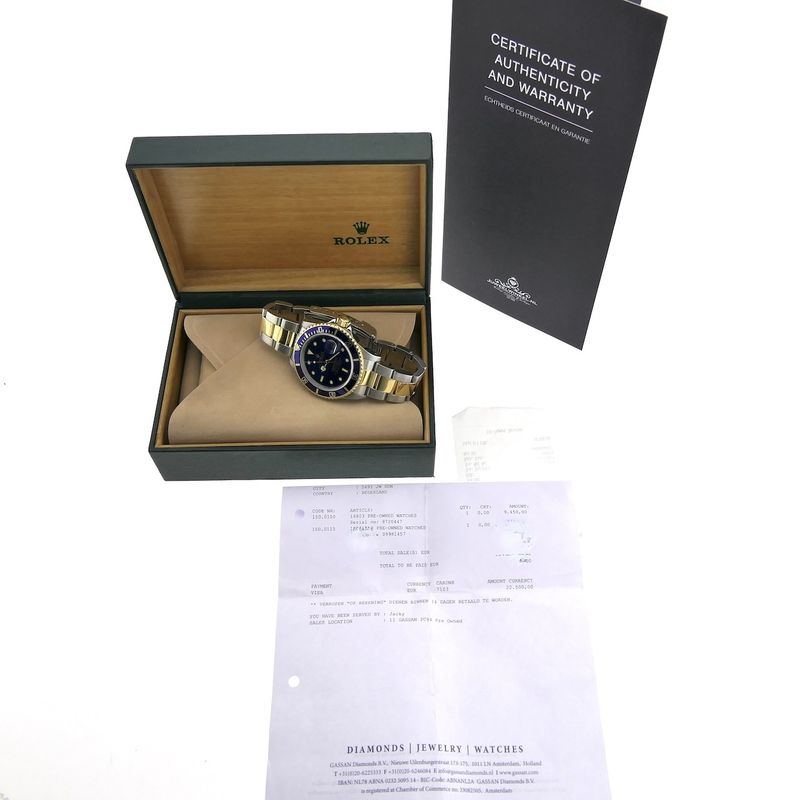 Image 17 of Rolex Submariner 16803; Vintage men's diving watch