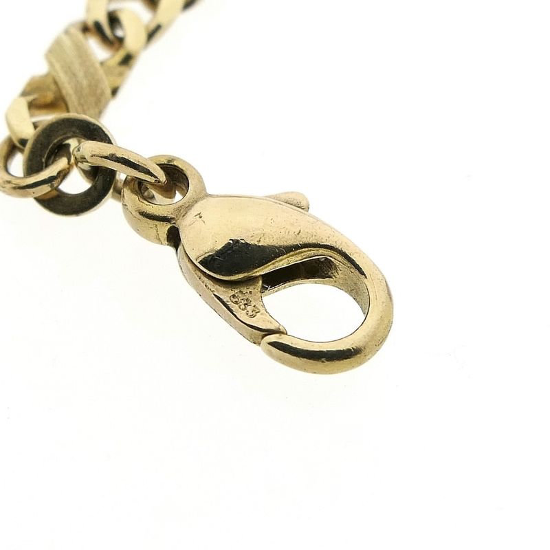 Image 7 of 8 carat Figaro/gourmet link chain