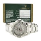 Image 9 of Rolex Yachtmaster 168622; Unisex watch with platinum bezel/dial