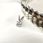 Image 2 of White gold pendant with diamond | 0.25 ct.