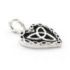Image 2 of Silver Celtic pendant with triquetra symbol