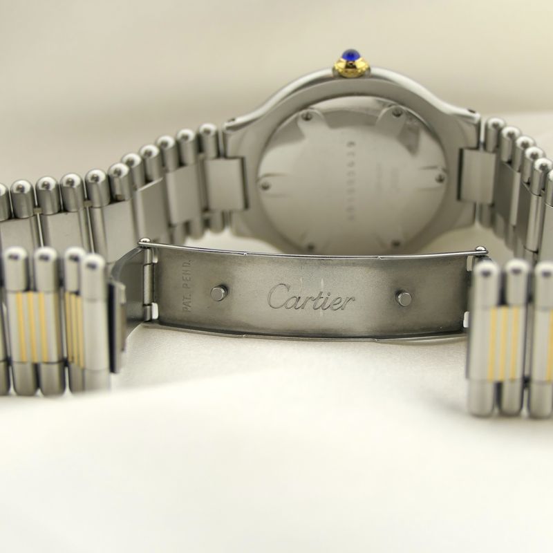 Image 13 of Cartier Must 21; Gold/steel women's watch