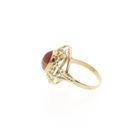 Image 4 of Vintage gold ring with bandagate