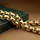 Image 2 of Gold jasseron link necklace