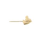 Image 5 of Gold lapel pin; Horse head