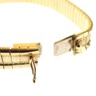 Image 8 of 18K Exclusive gold bracelet with rubies; Vintage | 18.5 cm