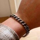 Image 7 of Silver Gourmet Chain Bracelet