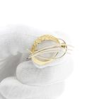 Image 9 of Vintage two-tone gold brooch