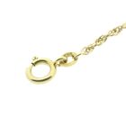 Image 7 of Golden twisted link chain with balls.