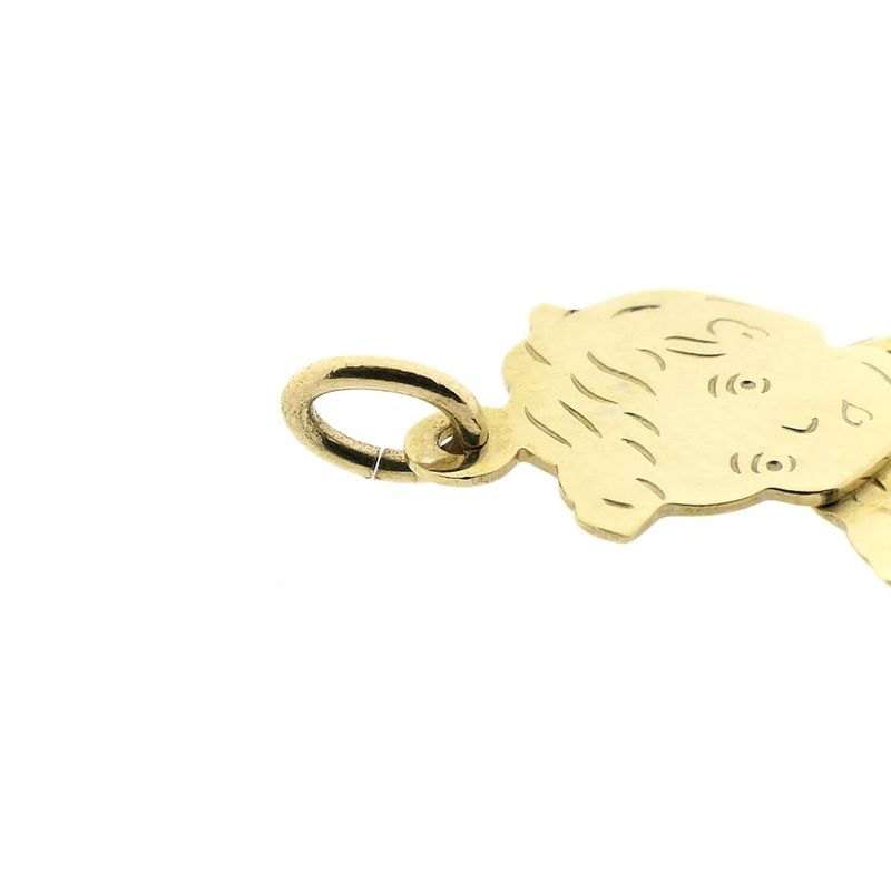 Image 5 of Gold pendant; Gemini