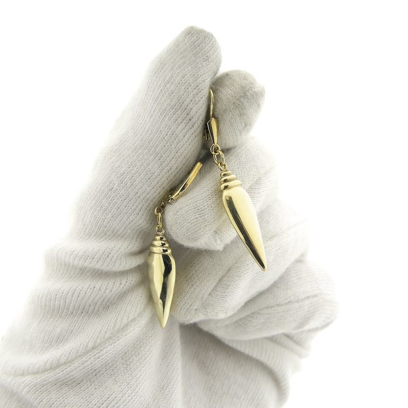 Image 6 of Vintage gold earrings