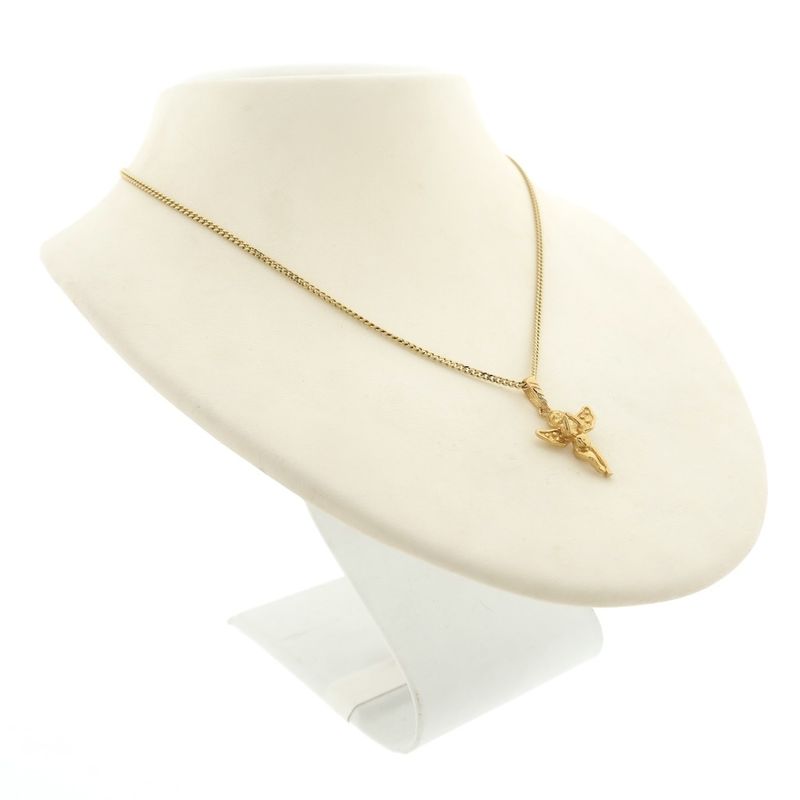 Image 8 of 18 carat gold pendant of an angel