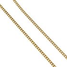 Image 3 of Gold gourmet link chain | 61 cm