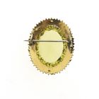 Image 7 of Antique gold brooch with Heliodor