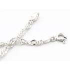 Image 4 of Silver bracelet with spiral link | 19.5 cm