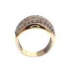 Image 5 of Exclusive gold ring pavé set with diamonds | 0.60 ct.