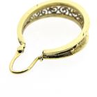 Image 5 of Vintage/antique gold hoop earrings | Ø 18.5 mm