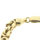 Image 6 of Gold square king link necklace; Midas