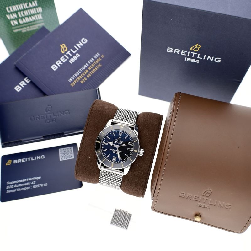 Image 23 of Breitling Superocean Heritage ‘Edition Speciale’ 42mm AB2010; Automatic men's watch