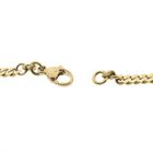 Image 3 of 8-karat flat gourmet link chain | 50 cm