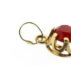 Image 7 of 14K Gold Pendant with Carnelian