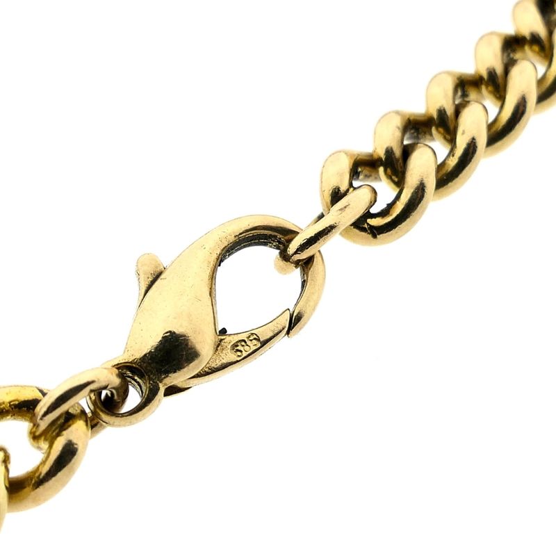 Image 5 of Gold gourmet link bracelet