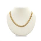 Image 1 of 10-karat French gourmet link necklace | 43 cm