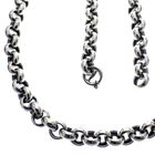 Image 5 of Silver robust jasseron necklace | 63 cm