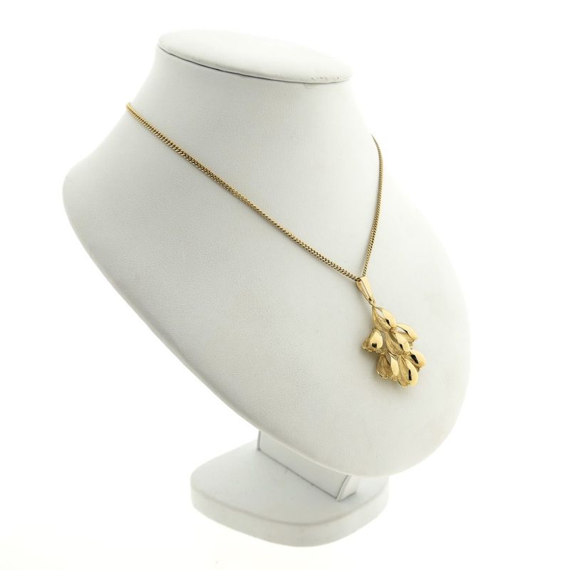 Image 5 of Golden abstract pendant