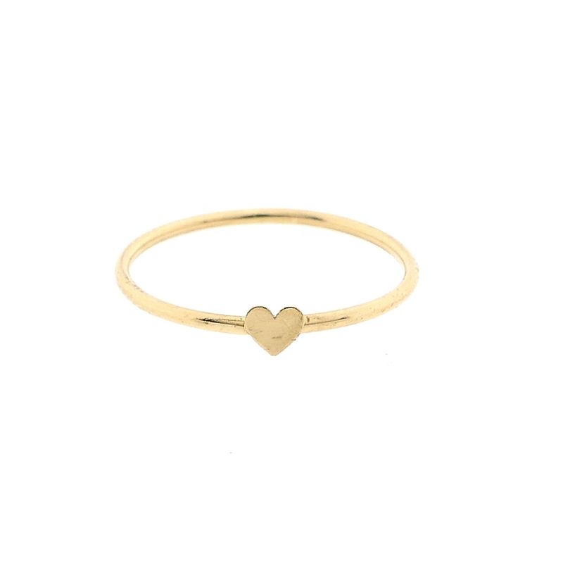 Image 3 of Gold Ring with Heart