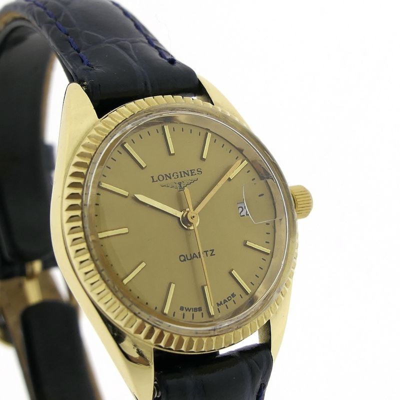 Image 4 of Longines Datejust; Vintage 18k gold women's watch