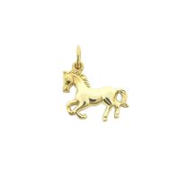 Gold pendant of a horse
