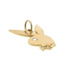 Image 3 of 8 Ct. Playboy bunny pendant with zirconia