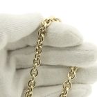 Image 8 of Gold anchor link necklace