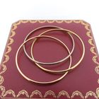 Image 5 of Gold Cartier Trinity bracelet; Size M