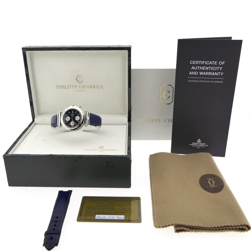 Image 13 of Philippe Charriol Super Sports Automatic 60.96; Chronograph men's watch