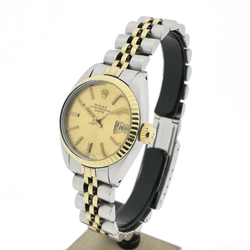 Image 2 of Rolex Datejust 26mm 6719 'Full-Set'; Automatic women's watch from 1978